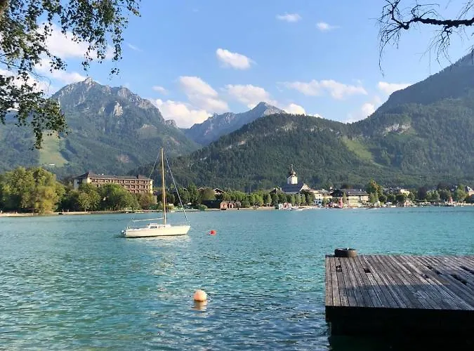 公寓 Wolfgangsee „bergliebe“ 施特罗布尔