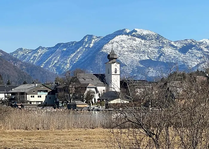 Wolfgangsee „bergliebe“ 公寓